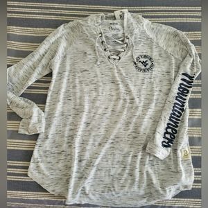 WVU Tee Shirt Hoodie